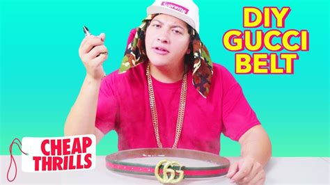 cheap thrills youtube gucci|D.I.Y. Gucci Belt .